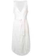 A.l.c. Belted Wrap Dress - White