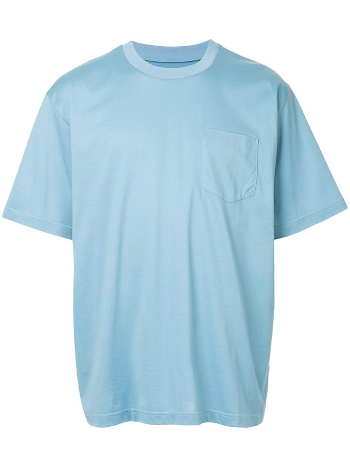 Sacai Classic Fit T-shirt - Blue