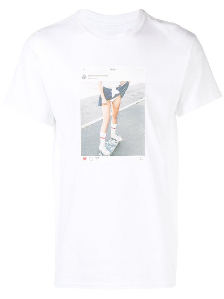 Riccardo Comi Printed T-shirt - White