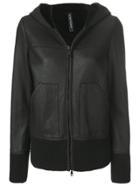 Giorgio Brato Shearling Zip Jacket - Black