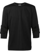 Comme Des Garçons Homme Plus Longsleeved T-shirt, Men's, Size: Small, Black, Polyester