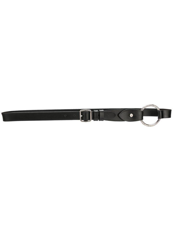 Saint Laurent O-ring Belt - Black
