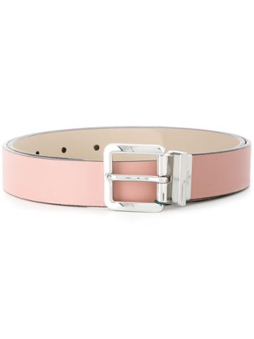 Lauren Ralph Lauren Buckle Belt - Pink & Purple