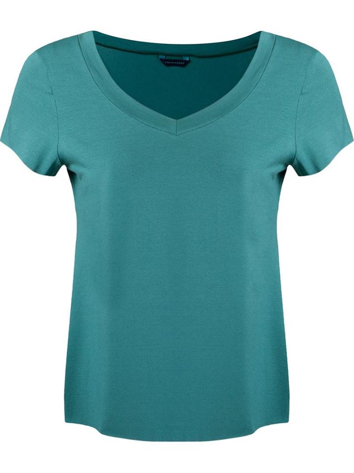 Lygia & Nanny Short Sleeves T-shirt, Women's, Size: 44, Green, Spandex/elastane/viscose