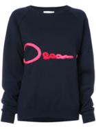 Oscar De La Renta Logo Jumper - Blue