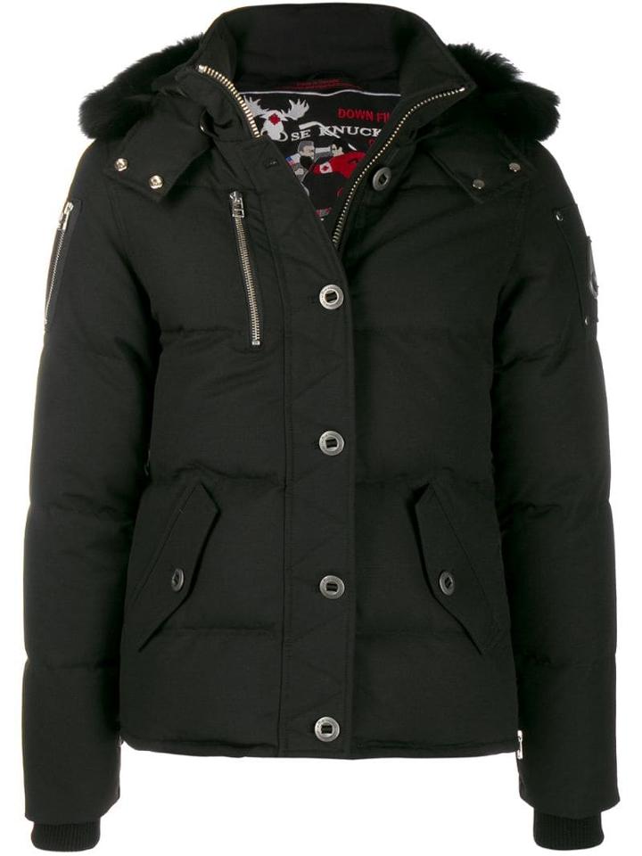 Moose Knuckles Puffer Jacket - Black
