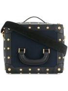 Sacai Studded Box Bag - Blue