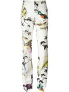 Roberto Cavalli Bird Print Trousers