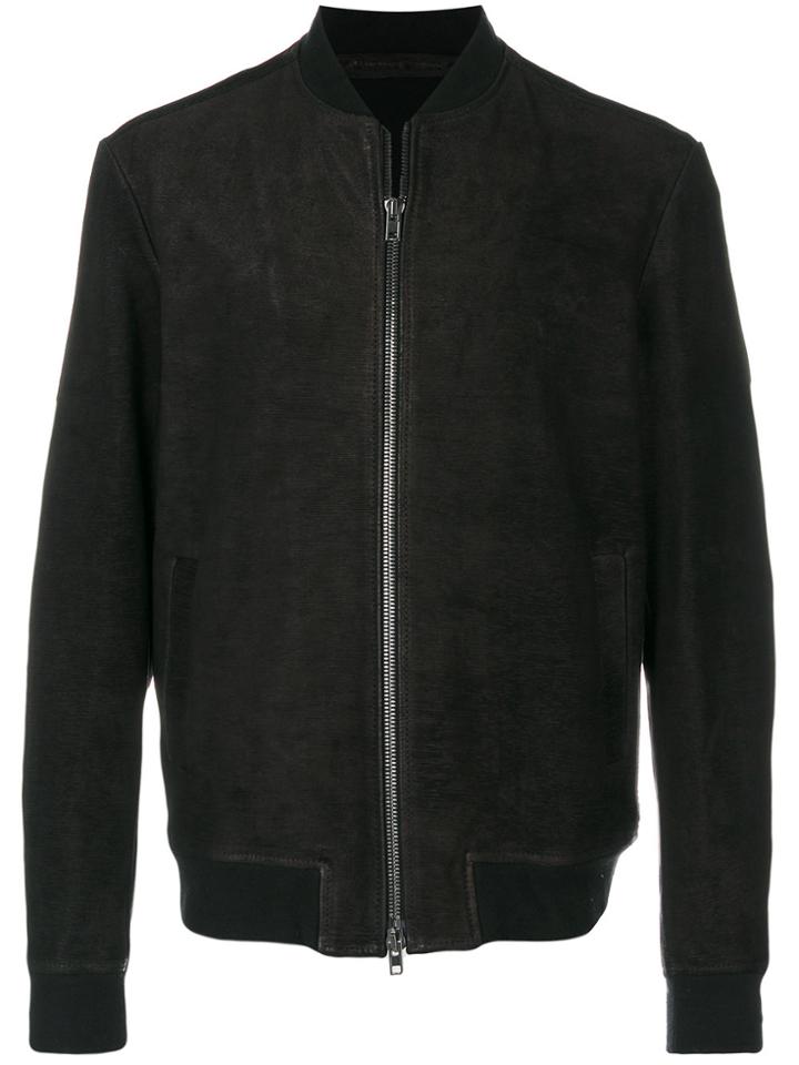 Salvatore Santoro Classic Bomber Jacket - Brown