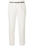 Guild Prime Belted Tailored Trousers - White