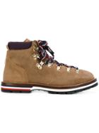 Moncler Lace-up Boots - Brown