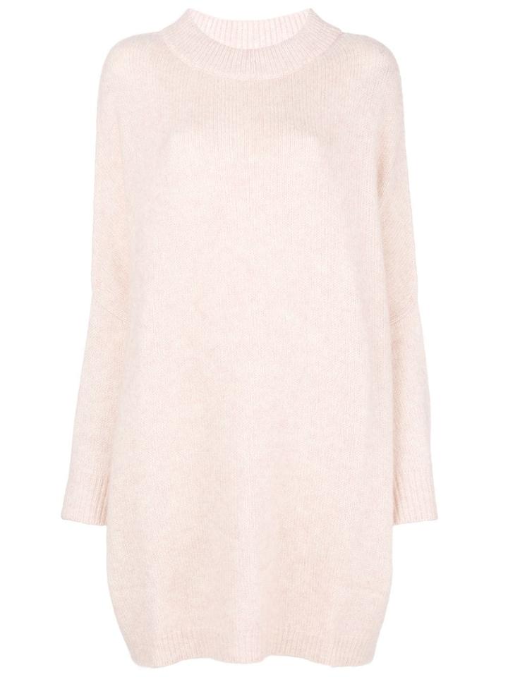 Dusan Oversized Long-sleeve Sweater - Pink & Purple