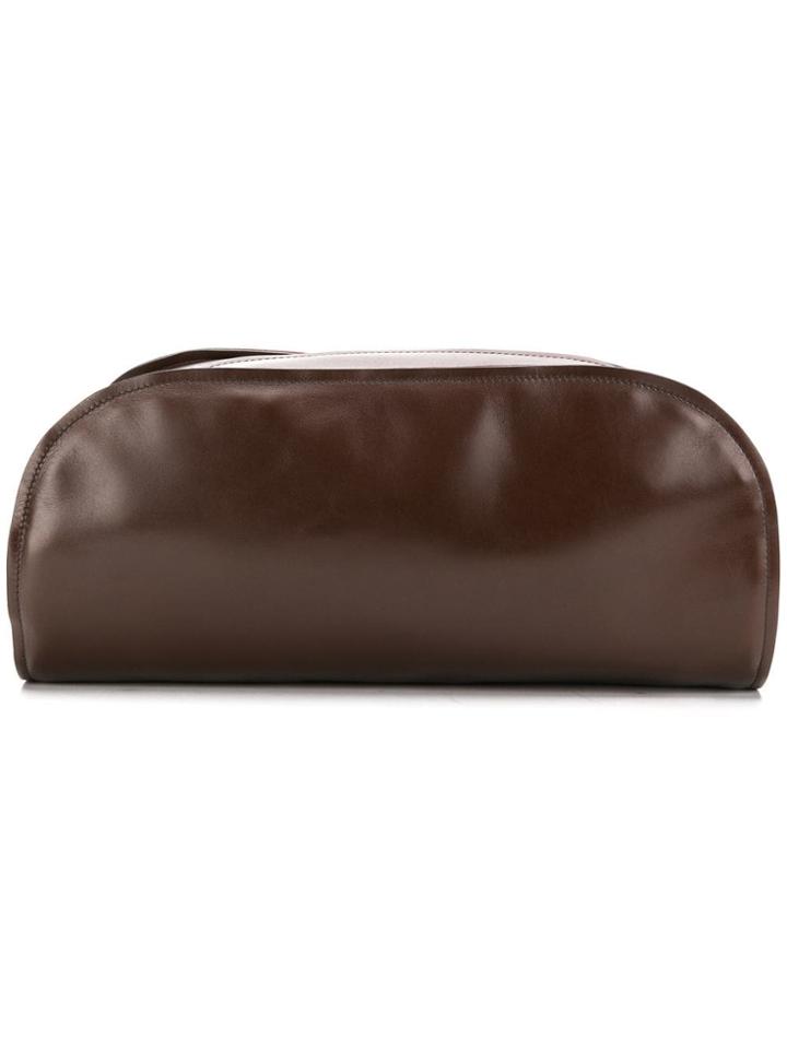Marni Large Clutch Bag - Brown