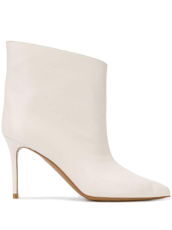 Alexandre Vauthier Alex Low Ankle Boots - White