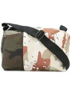 Mm6 Maison Margiela Camouflage Shoulder Bag, Women's, Green, Cotton/polyester/polyurethane