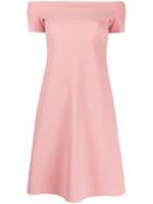 Le Petite Robe Di Chiara Boni Off The Shoulder Shift Dress - Pink