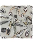 Paul & Joe Feather Print Scarf