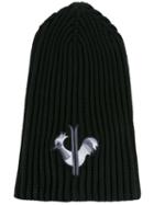 Rossignol Long Beanie Hat, Men's, Black, Polyamide