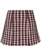 Philosophy Di Lorenzo Serafini - Tweed Mini Skirt - Women - Polyester/other Fibres/virgin Wool - 42, Black, Polyester/other Fibres/virgin Wool