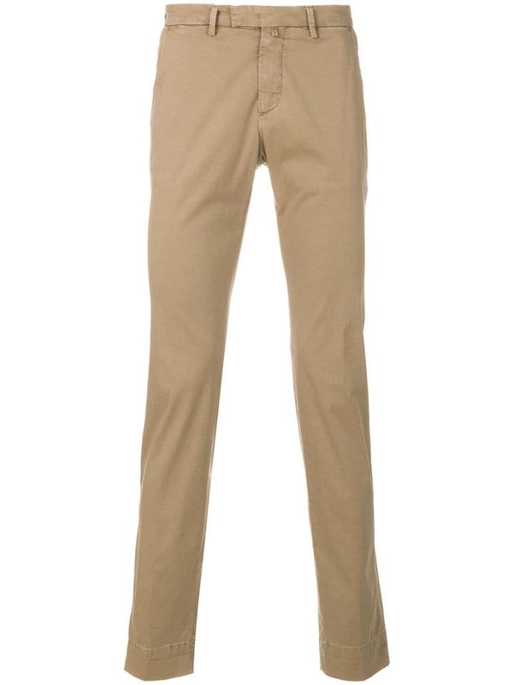 Briglia 1949 Straight-leg Chino Trousers - Neutrals