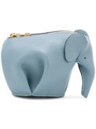 Loewe Elephant Purse - Blue