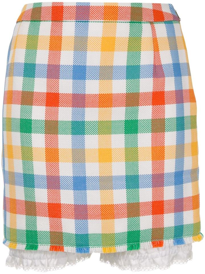 Thom Browne Checked Skirt - Multicolour