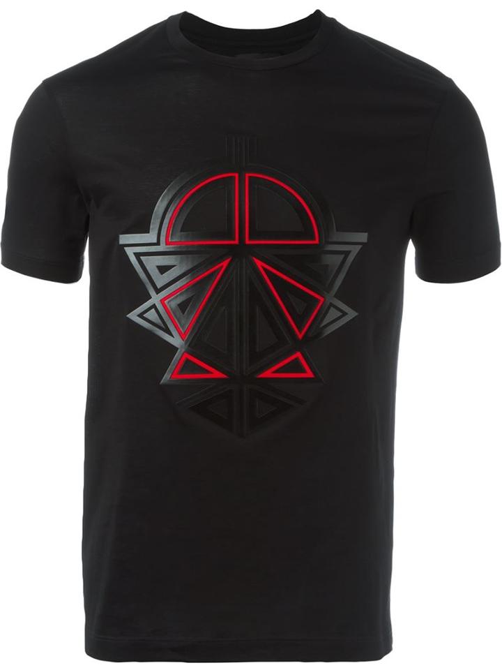 Les Hommes Graphic Print T-shirt