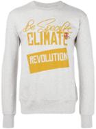 'revolution' Print T-shirt, Men's, Size: Xl, Grey, Cotton, Vivienne Westwood Man