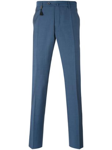 Incotex - Tailored Trousers - Men - Mohair/wool - 54, Blue, Mohair/wool