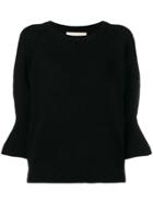 Michael Michael Kors Three-quarter Sleeved Jumper - Black