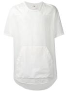 Lost & Found Rooms Pouch Pocket Sheer T-shirt - White