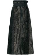 Dorothee Schumacher Leopard Print Skirt - Black