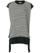 Moncler Striped Short-sleeve T-shirt - Black
