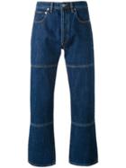 Études Corner Cropped Jeans - Blue