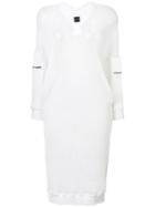 Jean Paul Gaultier Vintage Sporty Mesh Midi Dress - White