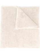 Isabel Marant Étoile 'genoa' Scarf, Women's, White, Linen/flax/polyester/wool/alpaca