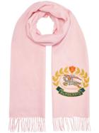 Burberry The Classic Cashmere Scarf With Archive Logo - Pink