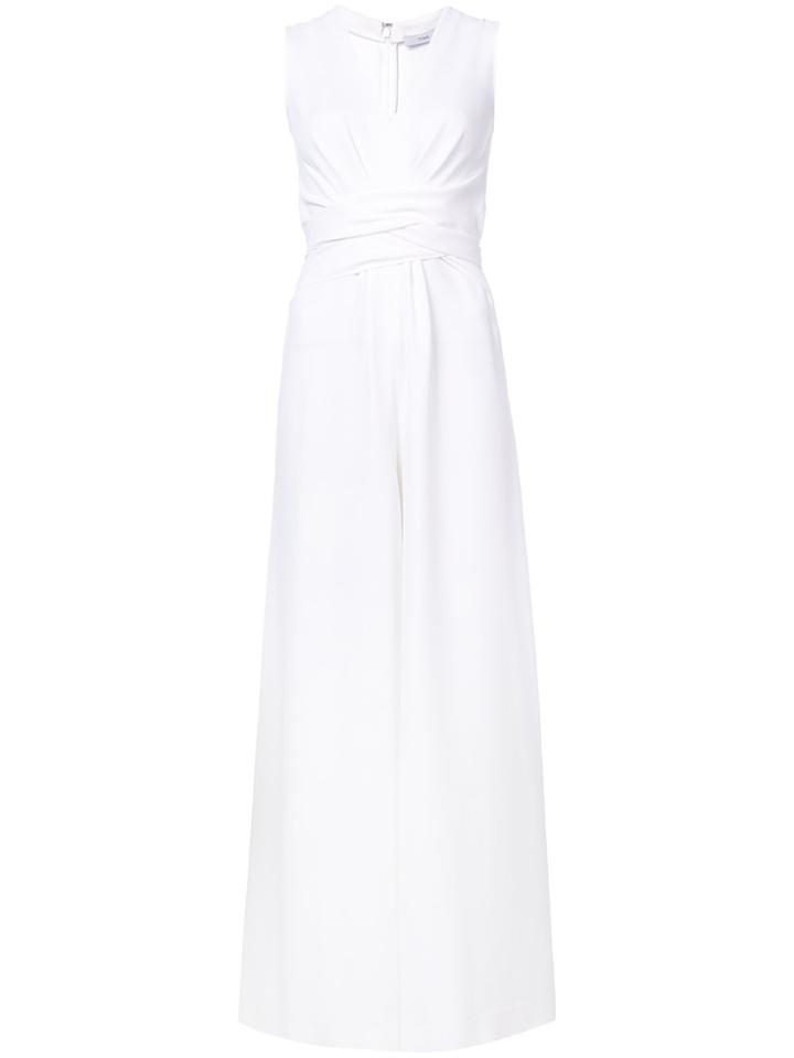 Tome V-neck Jumpsuit - White