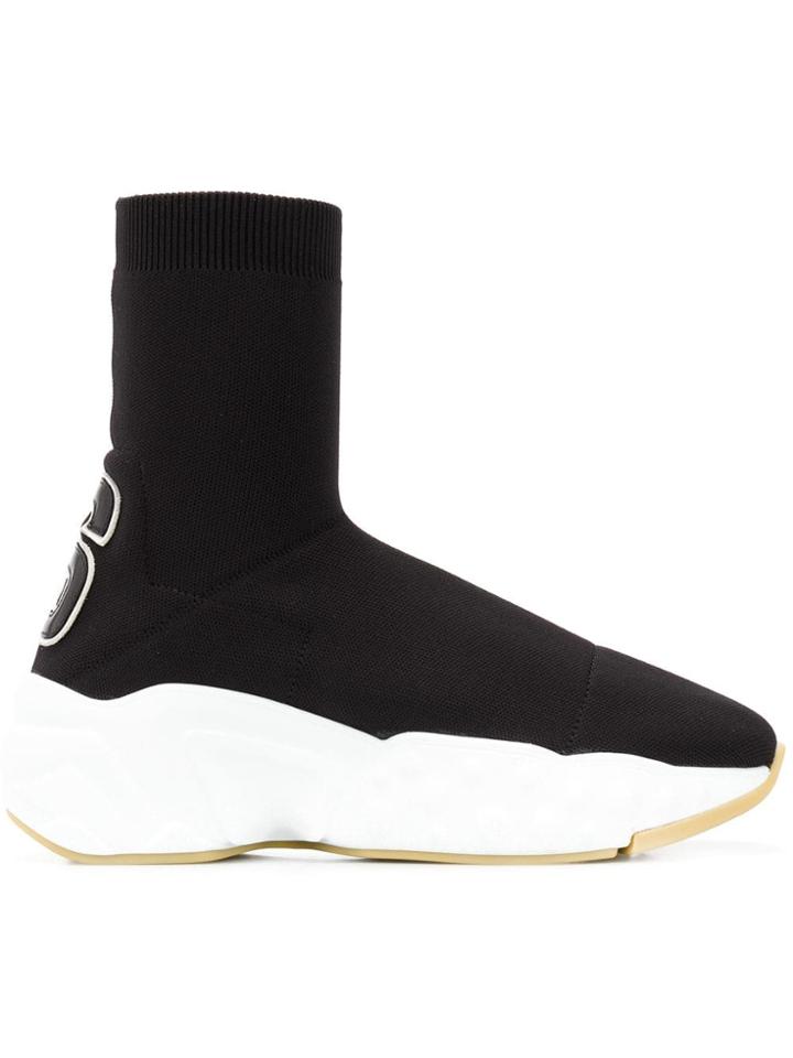 Acne Studios Brenda Sock Sneakers - Black