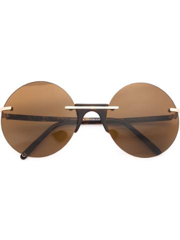 Andy Wolf Eyewear Zaire Sunglasses - Brown