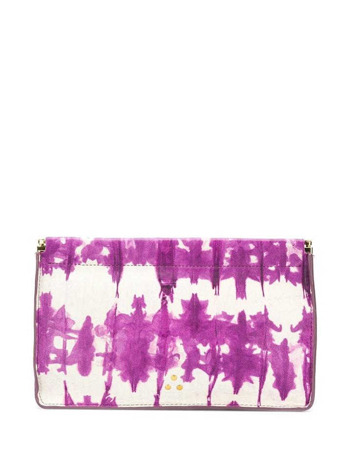 Jérôme Dreyfuss Tie Dye Clutch Bag - Pink