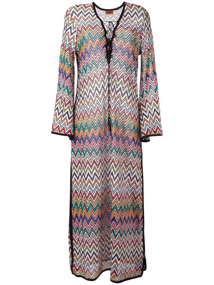 Missoni Zig Zag Dress, Women's, Size: 40, Viscose/cupro/polyester