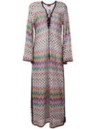 Missoni Zig Zag Dress, Women's, Size: 40, Viscose/cupro/polyester