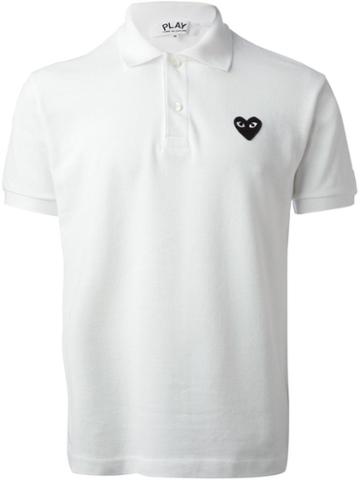 Comme Des Garons Play 'play' Polo Shirt