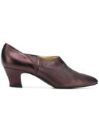 A.n.g.e.l.o. Vintage Cult 1990's Metallic Caovilla Shoes - Brown