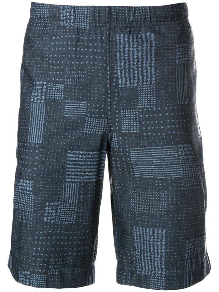 Ps Paul Smith Elasticated Waist Shorts - Blue