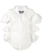 Jacquemus Blouse With Cropped Bubble Sleeves - White