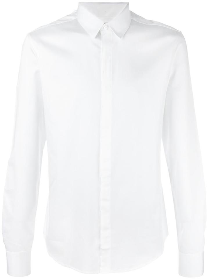 Wooyoungmi Classic Oxford Shirt, Men's, Size: 50, White, Cotton