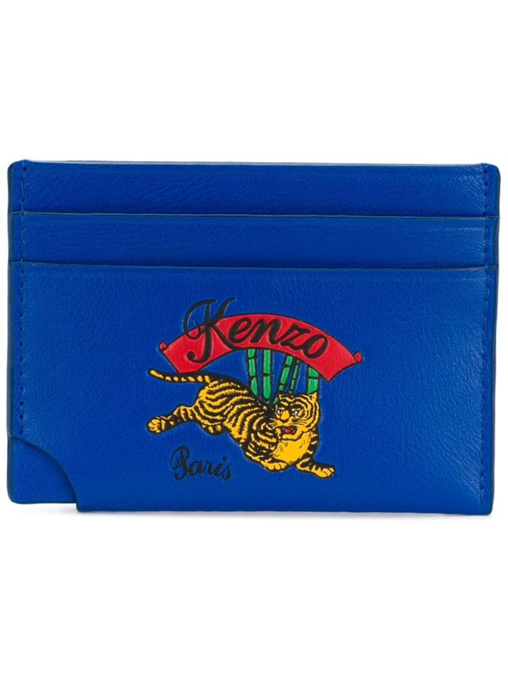 Kenzo Tiger Cardholder - Blue