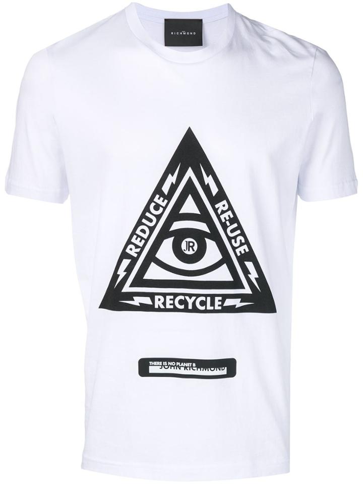 John Richmond 3r's Print T-shirt - White